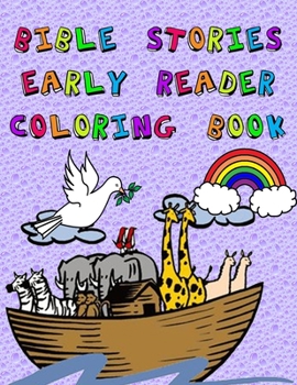 Paperback Bible Stories Early Reader Coloring Book