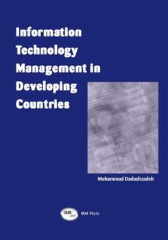 Hardcover Information Technology Management in Developing Countries Book