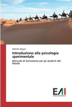 Paperback Introduzione alla psicologia sperimentale [Italian] Book