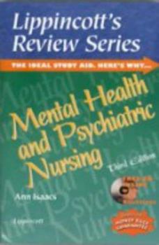 Paperback Lippincott's Review Series: Mental Health and Psychiatric Nursing [With CDROM] Book
