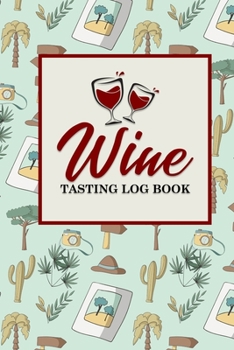 Paperback Wine Tasting Log Book