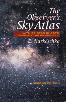 Paperback The Observer's Sky Atlas: With 50 Star Charts Covering the Entire Sky Book