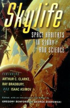 Hardcover Skylife: Space Habitats in Story and Science Book