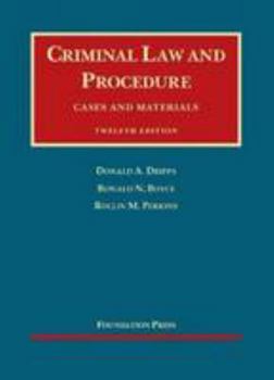 Hardcover Criminal Law and Procedure, Cases and Materials, 12th Book