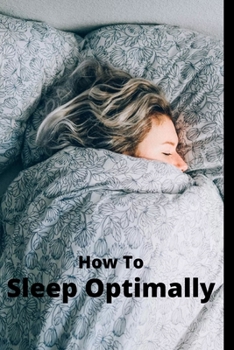 Paperback How To Sleep Optimally Book