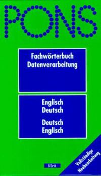 Hardcover PONS Fachwörterbuch, Datenverarbeitung, Englisch-Deutsch / Deutsch-Englisch Book