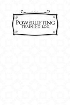 Paperback Powerlifting Training Log Book