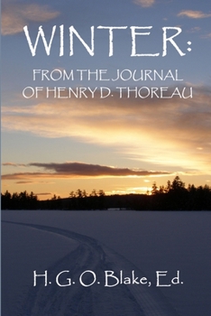 Paperback Winter: From the Journal of Henry D. Thoreau Book