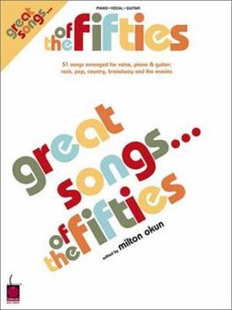 Paperback Great Songs of the Fifties Book