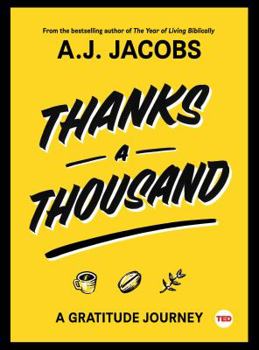 Hardcover Thanks a Thousand: A Gratitude Journey Book