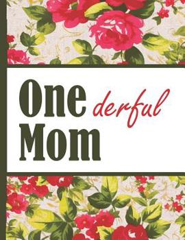 Best Mom Ever: Wonderfun Mom Vintage English Red Rose Pretty Waterpaint Blossom Composition Notebook College Students Wide Ruled Line Paper 8.5x11 Inspirational Gifts for Woman