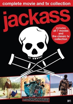 DVD Jackass Unrated 3-Pack Book
