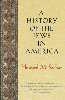 Paperback A History of the Jews in America Book