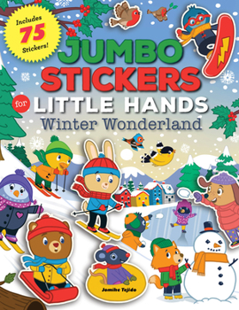 Paperback Jumbo Stickers for Little Hands: Winter Wonderland: Includes 75 Stickers Book