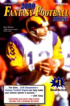 Paperback Cliff Charpentier's 2000 Fantasy Football Digest Book
