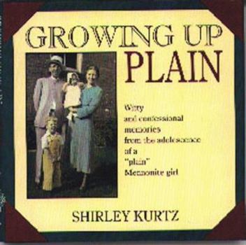 Hardcover Growing Up Plain Book