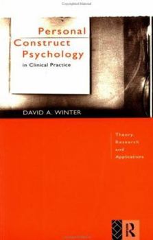 Paperback Personal Construct Psychology in Clinical Practice: Theory, Research and Applications Book