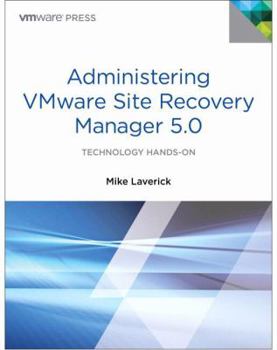 Paperback Administering Vmware Site Recovery Manager 5.0 Book