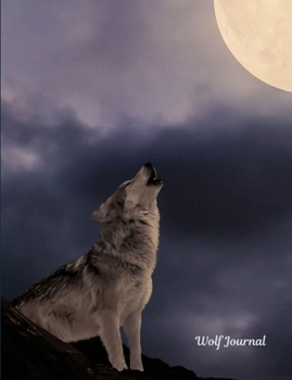 Paperback Wolf Journal Book