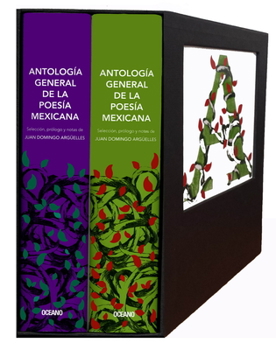 Hardcover Antología General de la Poesía Mexicana: Set de 2 Volúmenes [Spanish] Book