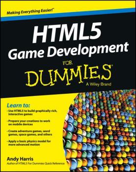 Paperback HTML5 Game Development for Dummies Book