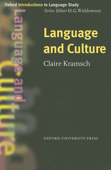 Paperback Language and Culture Book