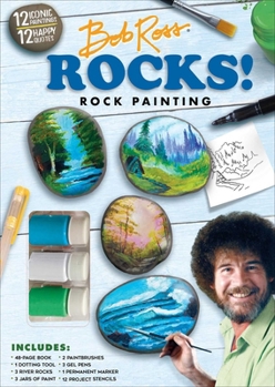 Paperback Bob Ross Rocks! Book