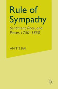 Paperback Rule of Sympathy: Sentiment, Race, and Power 1750-1850 Book