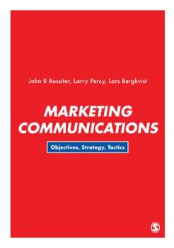 Paperback Marketing Communications: Objectives, Strategy, Tactics Book