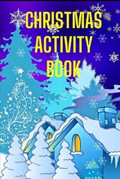 Paperback Christmas Activity Book: Merry Christmas Book