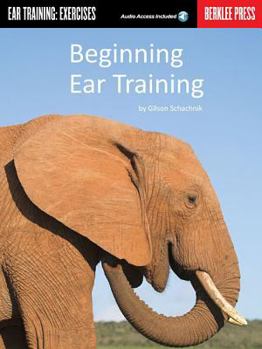 Paperback Beginning Ear Training Book/Online Audio [With CD] Book