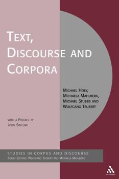 Paperback Text, Discourse and Corpora Book