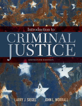 Product Bundle Bundle: Introduction to Criminal Justice, 16th + Mindtap Criminal Justice, 1 Term (6 Months) Printed Access Card Book