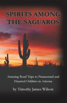 Paperback Spirits Among the Saguaros [Large Print] Book