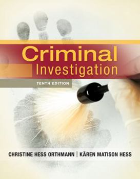 Hardcover Criminal Investigation Book