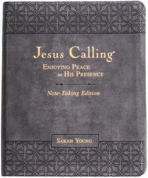 Imitation Leather Jesus Calling Note-Taking Edition, Leathersoft, Black, with Full Scriptures: Enjoying Peace in His Presence (a 365-Day Devotional and Prayer Journal) Book