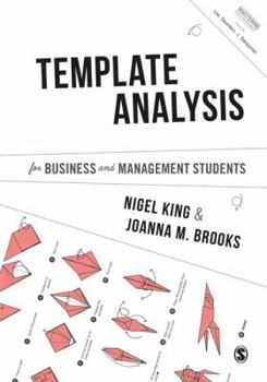 Paperback Template Analysis for Business and Management Students Book