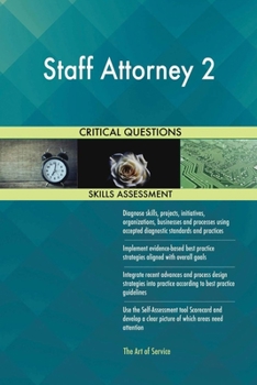 Paperback Staff Attorney 2 Critical Questions Skills Assessment Book