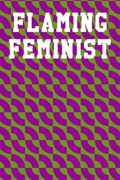 Flaming Feminist: Blank Ukelele Tab Notebook 6”x9” 120 Pages