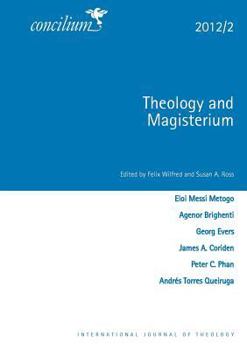 Paperback Concilium 2012/2: Theology and Magisterium Book