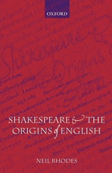 Paperback Shakespeare and the Origins of English Book