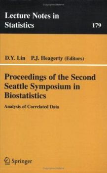 Paperback Proceedings of the Second Seattle Symposium in Biostatistics: Analysis of Correlated Data Book