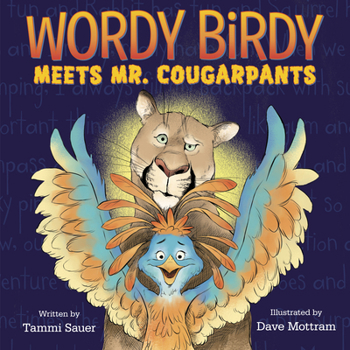 Paperback Wordy Birdy Meets Mr. Cougarpants Book