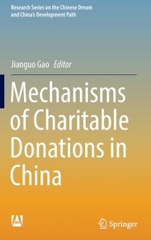 Hardcover Mechanisms of Charitable Donations in China Book