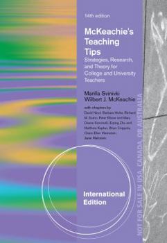 Paperback McKeachie's Teaching Tips: Strategies, Research, and Theory for College and University Teachers Book