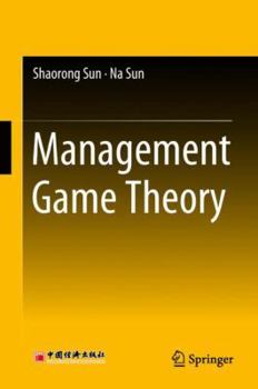 Hardcover Management Game Theory Book