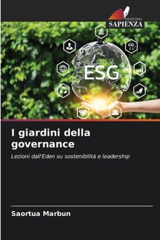 Paperback I giardini della governance [Italian] Book