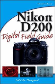 Paperback Nikon D200 Digital Field Guide Book