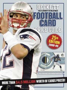 Paperback Beckett Football Card Price Guide Book