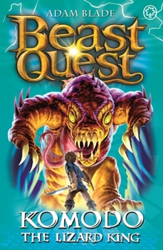 Paperback Beast Quest: 31: Komodo the Lizard King [With Collector Cards] Book